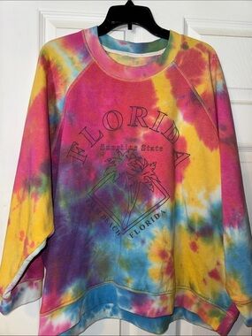 3/$30 Florida Tie Dye Sweater